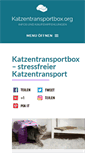 Mobile Screenshot of katzentransportbox.org